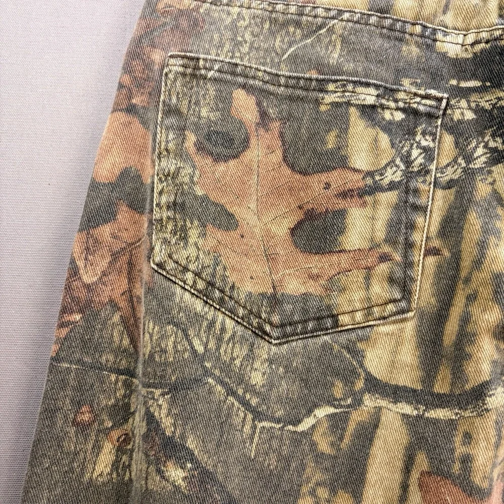 Braided River Mossy Oak Camo Hunting Pants Mens 36x30 Cotton USA Outdoor